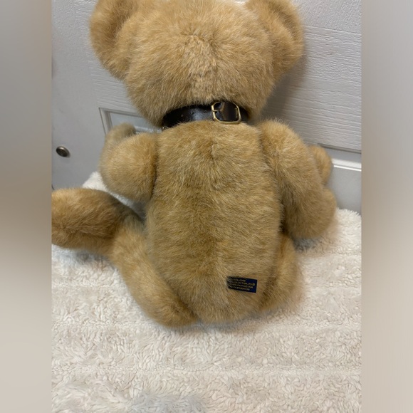 Boyd’s Conjoined Bear Griffin Bearsly 20” With Leather Brass Studded Bell Collar - Picture 4 of 13